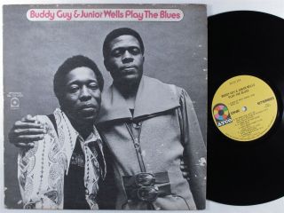 Buddy Guy & Junior Wells Play The Blues Atco Lp Vg,