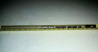 Vtg Pomeroy Iowa Milling Co Feed Grinding 2 Digit Tele Number Advertising Pencil