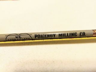 Vtg Pomeroy Iowa Milling Co Feed Grinding 2 Digit Tele Number Advertising Pencil 2