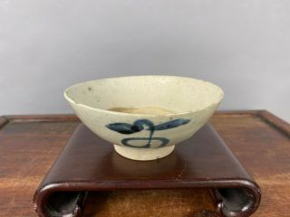 17th/18th C.  Chinese Blue And White Porcelain Bowl