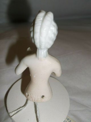 Antique victorian porcelain half doll GERMANY ART DECO 3 