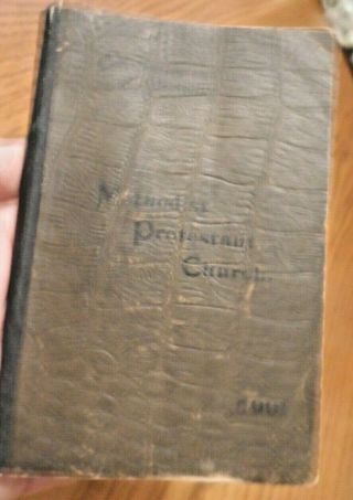 1900 Constitution & Discipline Of The Methodist Protestant Church Pb Book
