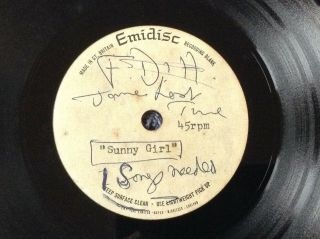 James Last - 2 Unreleased And Unknown Uk 1968 Demos Only Acetate / Swinging 60’s