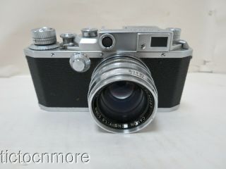 Vintage Canon Camera Co.  Inc.  Camera No.  95492 W/ Canon Lens F:1.  8 50mm