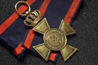 German Oldenburg House And Merit Order - Knights Cross - 1856 - 1918 - Rare