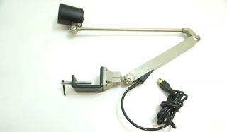 Waldmann Hp 20 Made In Germany Medical Articulating Arm Desk Clamp Lamp Light