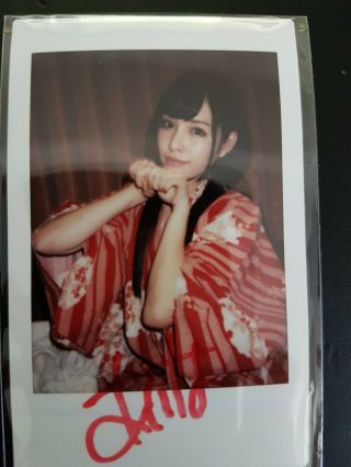 Arina Hashimoto Japanese Av Idol Cheki Photo Polaroid