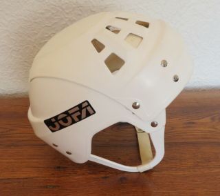 Vintage Jofa Hockey Helmet 70 ' s Model 23551 Wayne Gretzky Rare White 2
