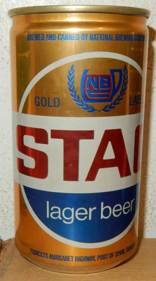 Ococ Stag Lager Beer Can From Trinidad And Tobaga (350ml)