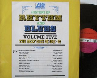 Atlantic History Of Rhythm & Blues Vol 5 - Various Artists Vinyl Lp