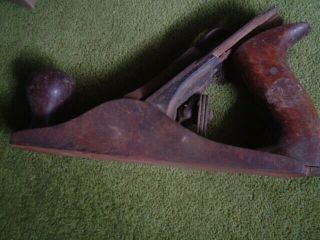 Vintage Stanley Bailey No.  3 Hand Plane,  Old Carpenters Woodworking Tool