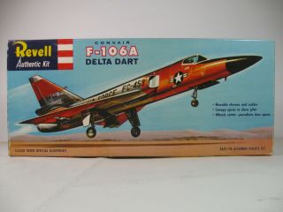 1959 Vintage Revell " S " Kit 1/67 F - 106a Delta Dart H - 298:98 (first Issue)