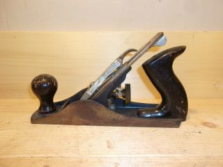 Vintage Stanley Bailey No.  4 Hand Plane Made In Usa
