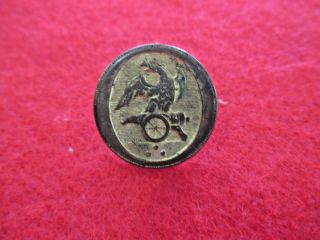 Rare Antique Us Artillery Corps Coat Collectible Uniform Button 1808 - 1811