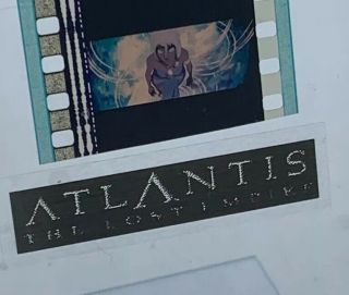 Disney Animation Film 5 - Cell Strip Atlantis: The Lost Empire Princess Kida