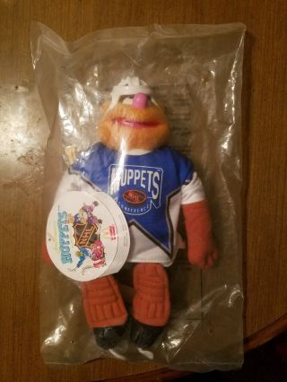 Fozzie Bear Muppets Plush Nhl Hockey Player Mcdonald 