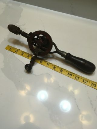 Vintage Millers Falls Hand Drill No.  105 Great Drill Circa 1910s