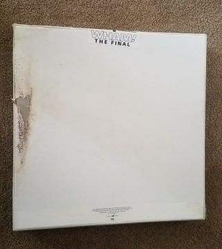 WHAM THE FINAL BOX SET - DOUBLE ALBUM GOLD VINYL RECORDS - COMPLETE SET 2