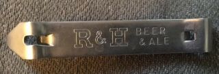 Vintage R & H (staten Island) Beer And Ale Opener