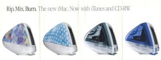 2001 Apple Flower Power / Blue Dalmatian G3 iMac Brochure 3