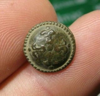 Authentic Medieval Knights Templar Cross Button European Crusader Times (2)