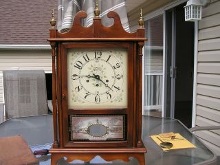 England Clock Co.  Pillar & Scroll,  Westminster Chimes.