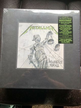 And Justice For All By Metallica (2018,  Cd Box Set)