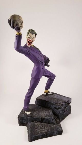Vintage 1995 Limited Edition Dc Comics Joker Porcelain Statue 12 " 3741/4650