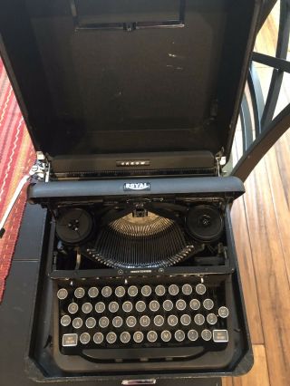Vintage Royal Arrow Typewriter