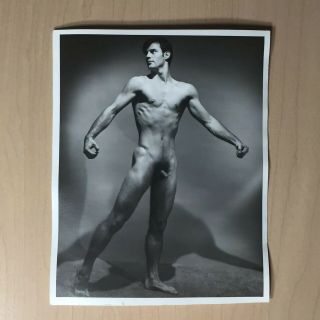 Male Nude,  Physique Photography,  Vintage 1960’s,  Don Whitman Print