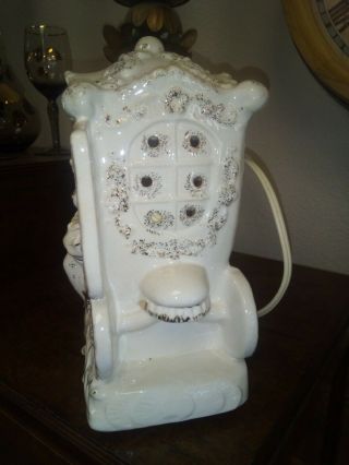 Antique Victorian Horse & Carriage Table Lamp 3