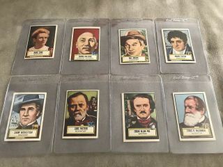 1952 TOPPS LOOK ' N SEE TRADING CARDS STARTER SET (47 TOTAL CARDS) ALL DIFFERENT 2