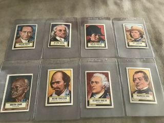 1952 TOPPS LOOK ' N SEE TRADING CARDS STARTER SET (47 TOTAL CARDS) ALL DIFFERENT 3