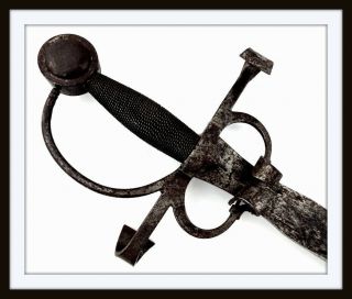 Antique 16th - 17th C.  Renaissance Era Style Rapier Sword Spanish Italian English