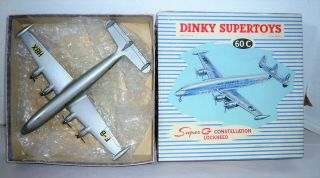 Vintage Dinky Supertoys 60c G Constellation Lockheed W/box Nib France