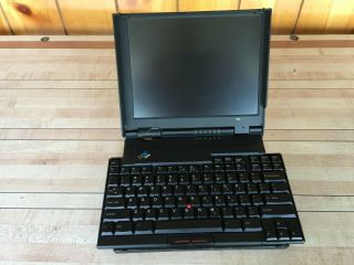 Vtg.  Ibm Thinkpad 701c Laptop Computer - Parts 2630 - 5tu