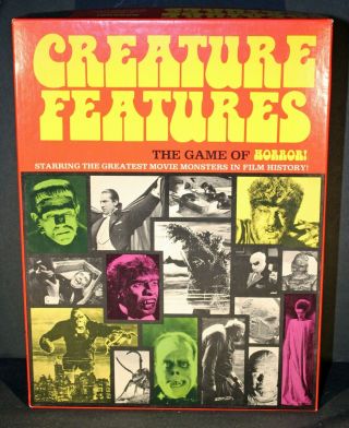 Vintage Creature Features The Game Of Horror -