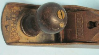 Antique Wood Hand Plane Made by Bed Rock Company Number 605 2