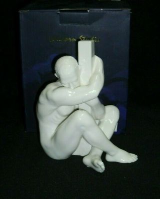 Nude Male,  Yoga,  Man,  Gay Fine Porcelain Figurine Statue By Unicorn Studio Nib