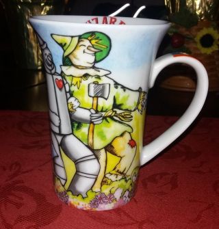 2011 Cardewsign England Paul Cardew Wizard Of Oz Tall Coffee Tea Cup Mug Vguc