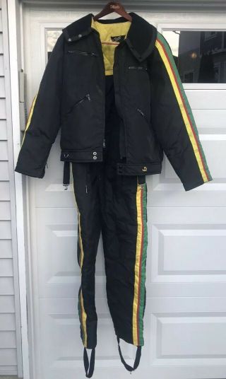 Vintage 1980’s John Deere Snowmobile Winter Suit Jacket Pants Rare