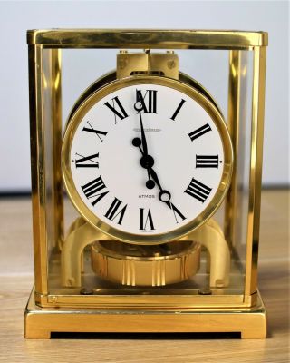 Jaeger Lecoultre Atmos Clock Classic Breguet Hands & Roman Dial