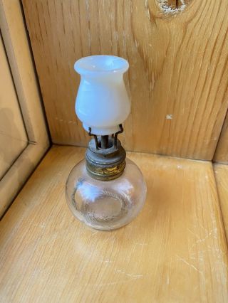 Antique Miniature Oil Lamp " Little Harry 