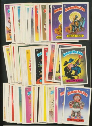 (76) 1985 Garbage Pail Kids Series 1 & 2 Os1 Os2 Starter Set W/blasted Billy