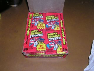 (36) 1979 Topps Wacky Packages 1st Series 36 Wax Pack