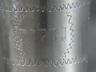 Vintage Sterling Silver Kiddush CUP Judaica 2
