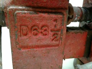 Vintage Columbian Swivel Base Bench Vise Anvil D63 1/2 (SEE PICTURES) 2