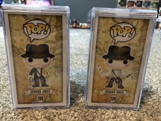 Funko POP 2016 San Diego Comic Con SDCC LE Exclusive Indiana Jones 199 & 200 2