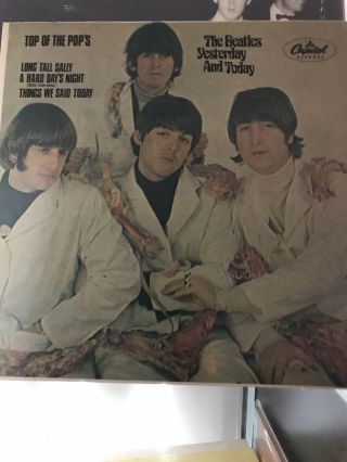 Beatles Tops Of The Pops Ep W/ Alternate Butcher Cover