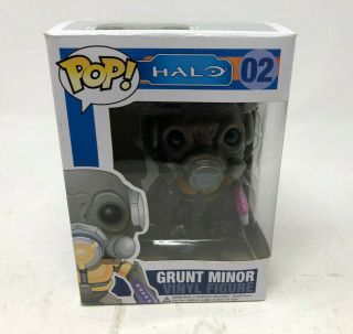 Funko Pop Halo Grunt Minor 02 Rare,  Vaulted / Retired,  Very Hard To Find